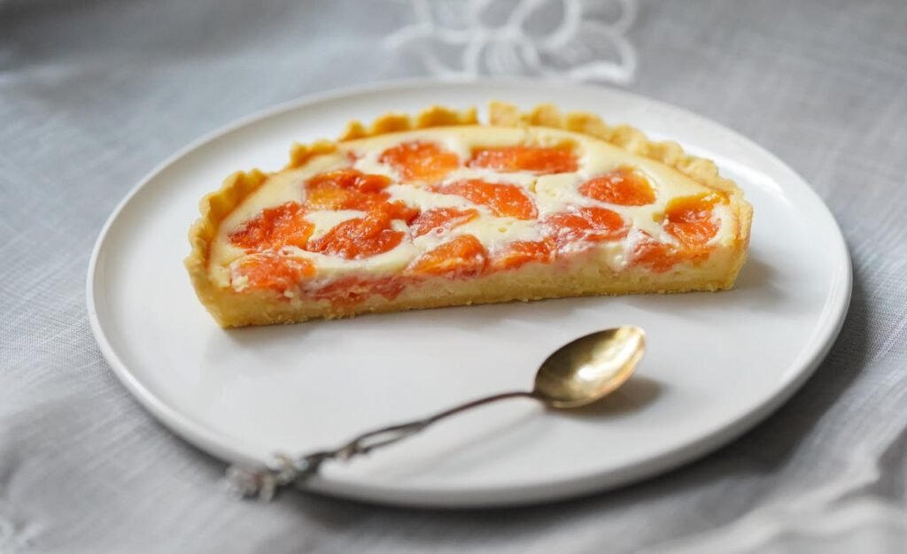 Peach Custard Tart