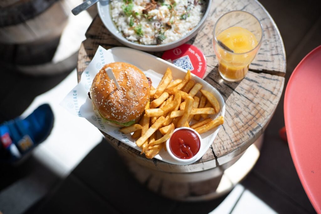 Salmon Burger