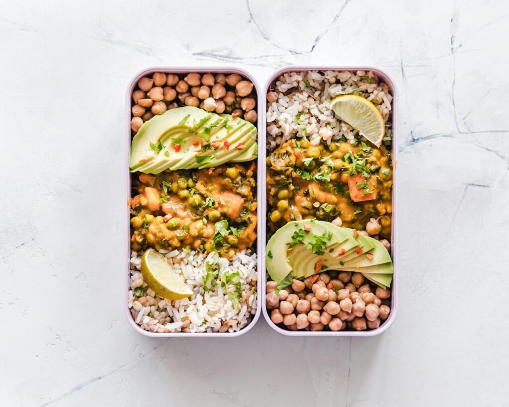 Chickpeas with Brown Rice