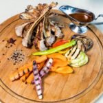 Lamb Leg Fillet with Caramelized Carrots