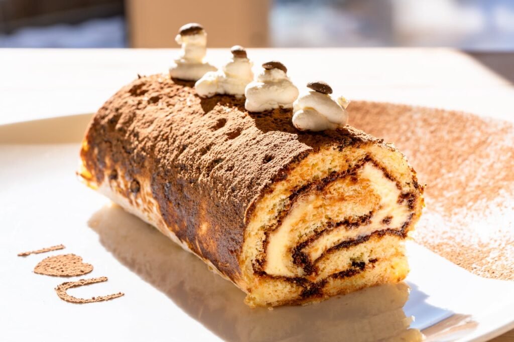 Puff pastry rolls with Praline and Mascarpone
