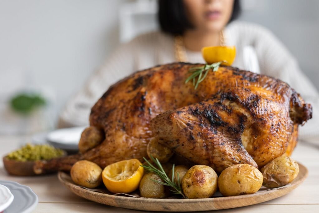Baguette with Roast Turkey