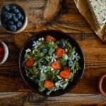Salad with Strawberries, Beetroot and Goat Cheese