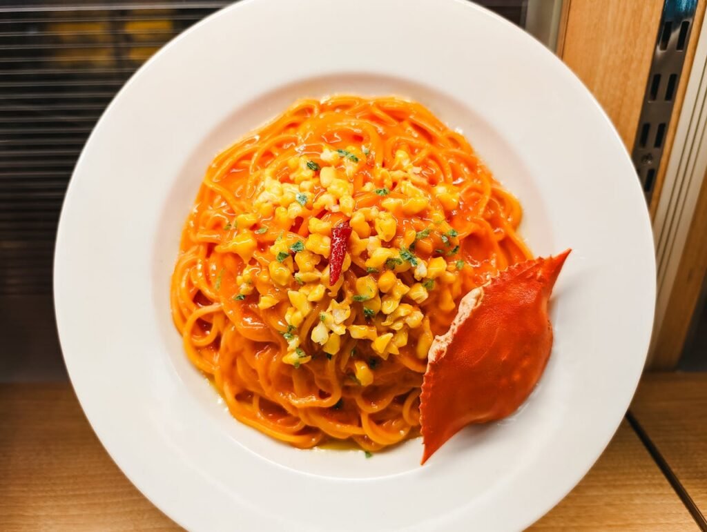 Spaghetti with Crabs