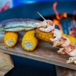 Grilled Prawns with Chili
