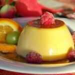 Pudding with Chureki and Praline