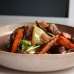Beef stew with Gnocchi