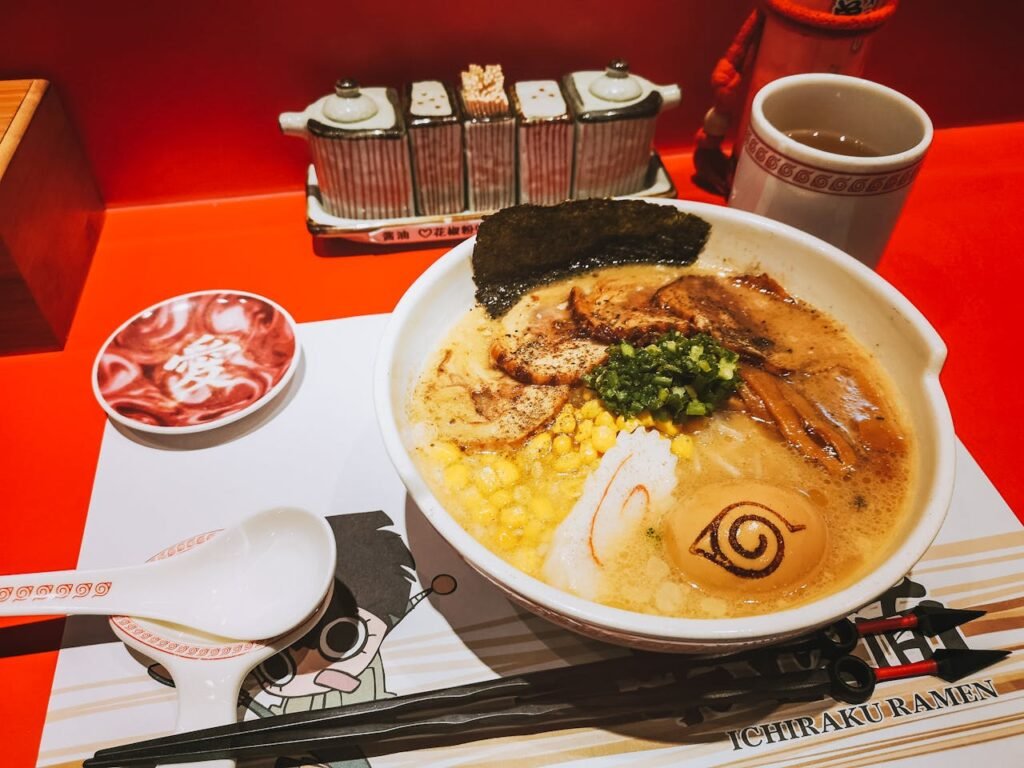 Ramen Soup with Chicken and Marinated Egg
